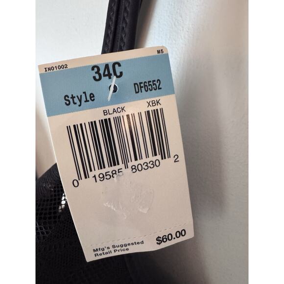 Bali womens Ultra Light Body Briefer Size 34C Shapewear Black NWT $62 - Picture 4 of 12